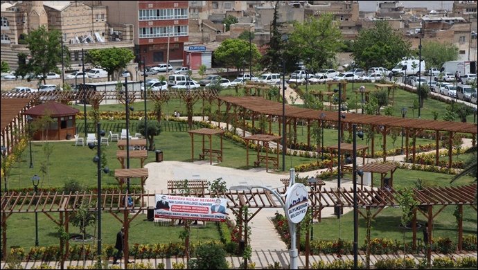 Kızılay Bahçesi Şanlıurfa'ya nefes aldırdı-(VİDEO)