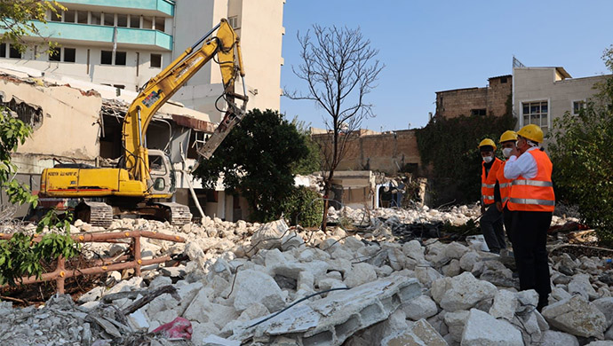 Kızılay meydanı için yıkım çalışmaları başladı-(VİDEO)