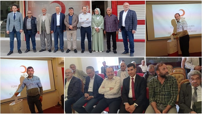Kızılay Şanlıurfa Şubesi Olağan Genel Kurulu yapıldı