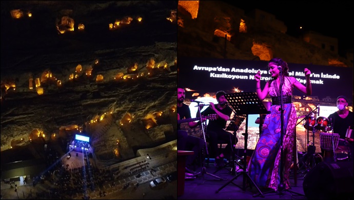 Kızılkoyun Nekropolü’nde Panel Sonrası Muhteşem Konser-(VİDEO)