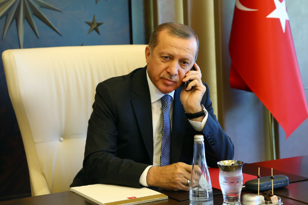 KKTC Cumhurbaşkanı Tatar’dan Cumhurbaşkanı Erdoğan'a tebrik telefonu