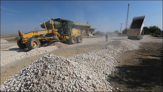 Konaç ve Yenice Stabilize Yollarına Kavuşuyor-(VİDEO)