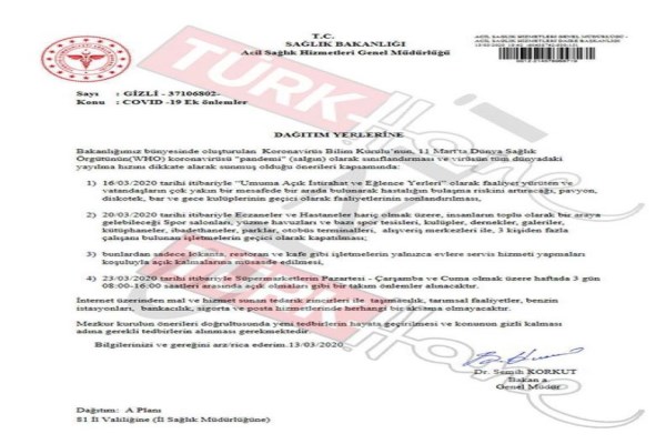 Koronavirüs ''sahtekarlığına'' dikkat