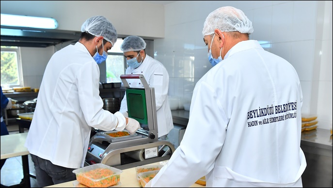 Koronavirüs Tedavisi Görenlere Sıcak Yemek Desteği 