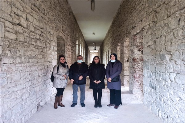 Kültür ve Turizm Bakanlığı’ndan gelen teknik heyet Kent Müzesi’ni inceledi