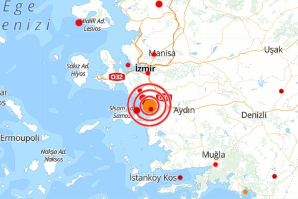 Kuşadası'nda deprem
