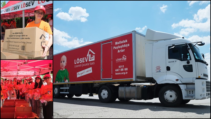 Lösev İyilikler Tırı Yola Çıkıyor