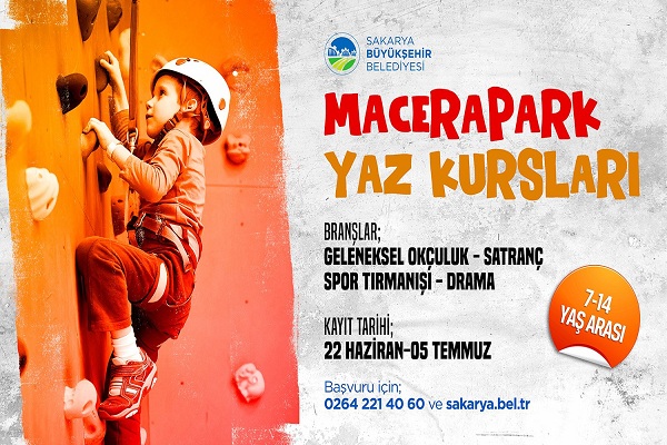  Macera Park yaz kursları başlıyor