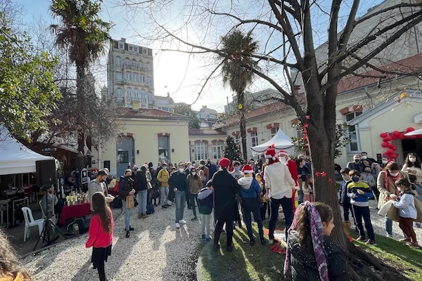 Marché de Noël etkinliğiyle yeni yıl coşkusu erken başladı