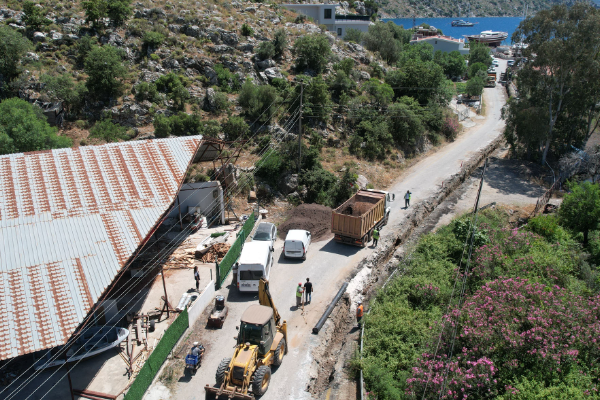 Marmaris Bozburun Yarımadası'nda içme suyu projesi devam ediyor