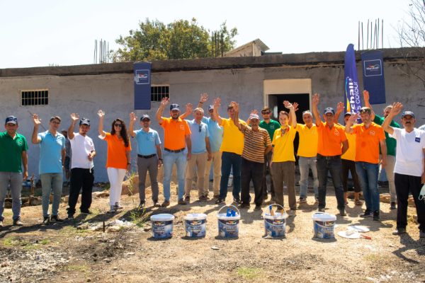 Marshall’dan Manavgat’ta yangın sebebiyle hasar gören yaşam alanlarına boya desteği