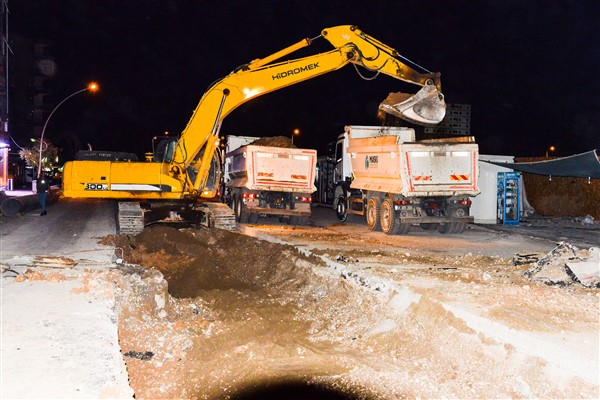 MASKİ, altyapı çalışmalarına devam ediyor