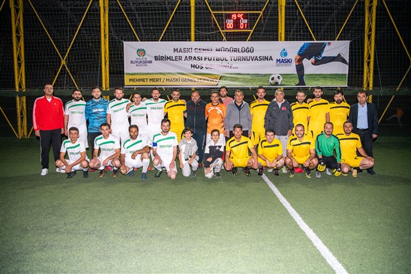 MASKİ 'Birimler Arası Futbol Turnuvası' başladı