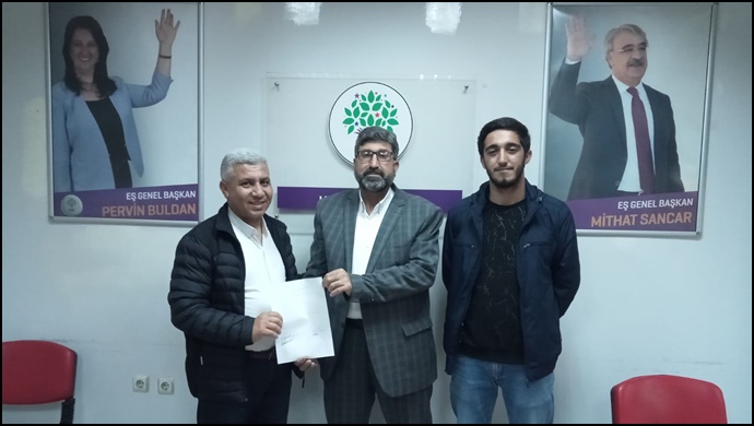 Mehmet Kılıç Yeşil Sol Parti'den aday adayı oldu