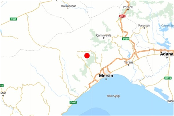 Mersin'de deprem