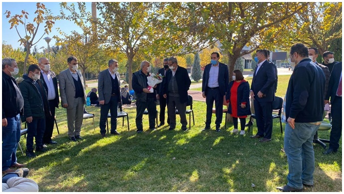 MHP İl Yönetimi engellilerle bir araya geldi