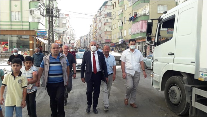 Milletvekili Aydınlık ve CHP Heyeti Birecik’te Temaslarda Bulundu