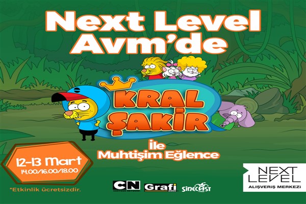 Minikler Kral Şakir ile buluşuyor