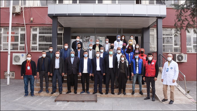 Muhtarlar Kaymakam Coşkun Doğan’a destek çıktı
