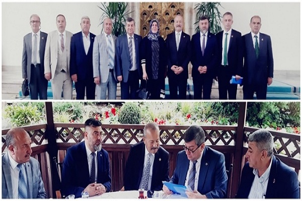 Muhtarlar MHP'li Taytak’ı ziyaret etti