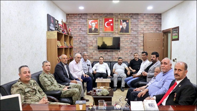 Mustafa Büyükköroğlu Paşa'dan Şehit Gazi Derneğine Ziyaret