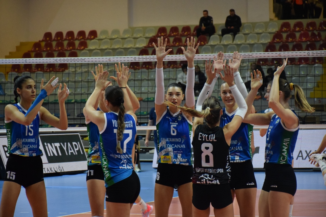 Nilüferin sultanları üst tura rahat geçti