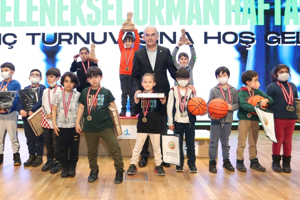 OGM Orman Haftası Satranç Turnuvası’nda ödüller sahiplerini buldu