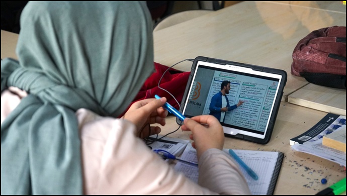 Öğrencilerin Alternatif Ders Çalışma Ortamı Karaköprü Kütüphanesi-[VİDEO]