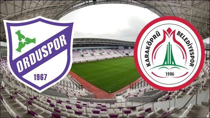 Orduspor 1967-Karakopru Belediyespor : 1-0 