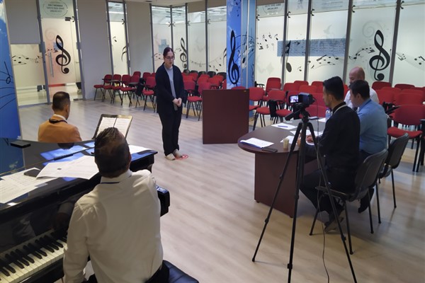 Orkestrada sınav heyecanı