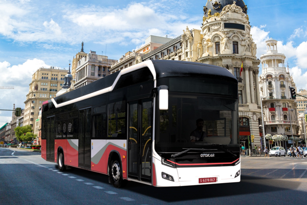 Otokar’ın elektrikli otobüsü Kent Electra’nın Avrupa tanıtımları devam ediyor