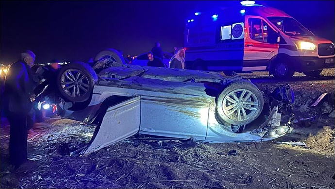 Parapara Mahallesi'nde Trafik Kazası: Sürücü Yaralandı