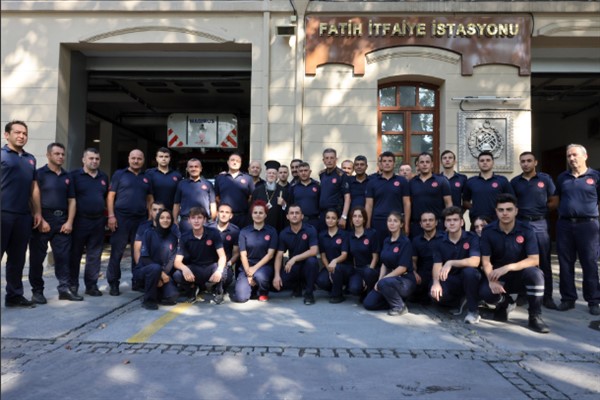 Patrik Bartholomeos’tan İBB'ye teşekkür ziyareti