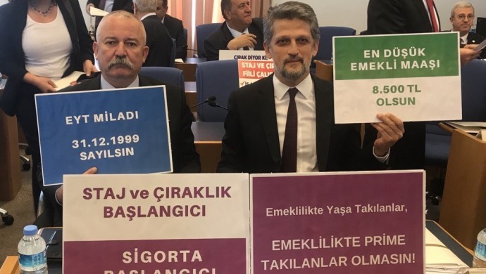 Paylan: EYT’liler EPT’li oluyor