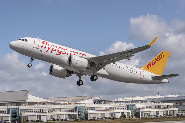 Pegasus'dan ek uçak siparişi