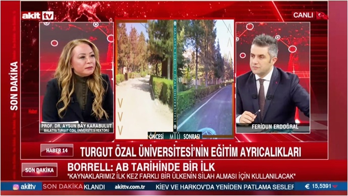 Rektör Karabulut, Haber Bülteni Programının Konuğu Oldu