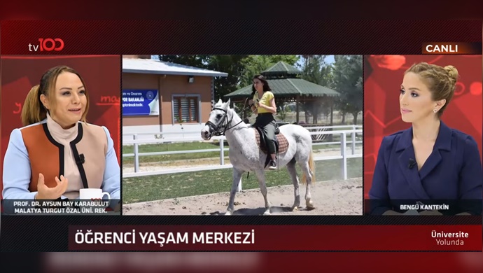 Rektör Karabulut Üniversite Yolunda Programının Konuğu Oldu