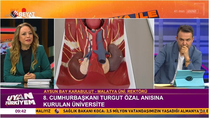 Rektör Prof. Dr. Karabulut Tahir Sarıkaya ile Uyan Türkiyem Programı’nın Konuğu Oldu