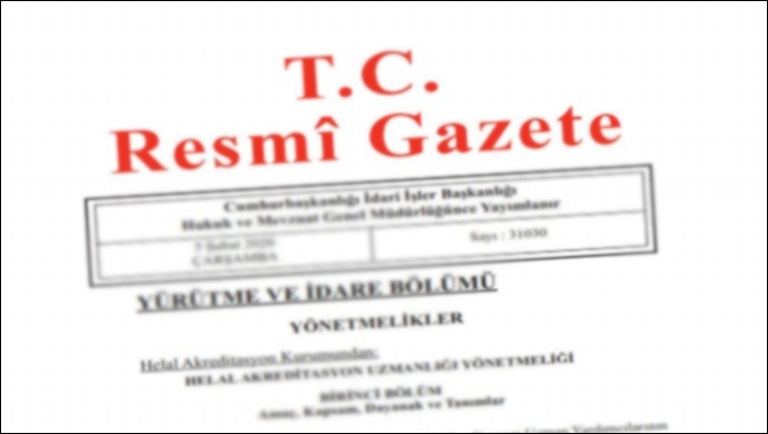Resmi Gazete başlıkları