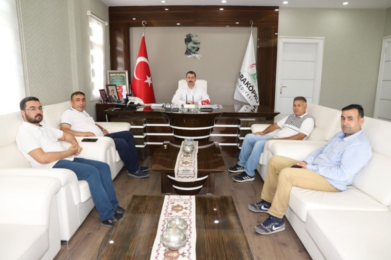 RHA Ajans'tan Karaköprü Belediye Başkanı Baydilli'ye ziyaret