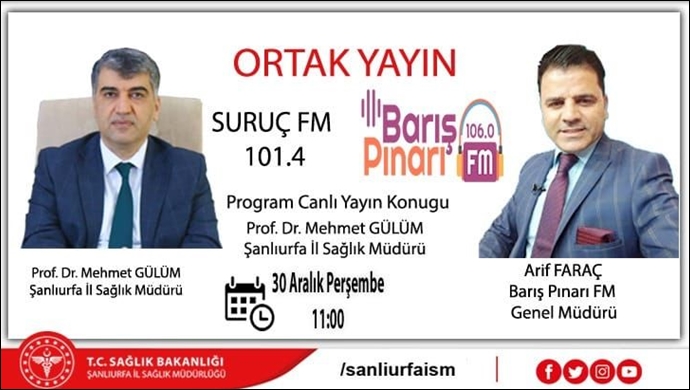Sağlık Müdürü Gülüm, Barış Pınarı FM'e Konuk Oluyor