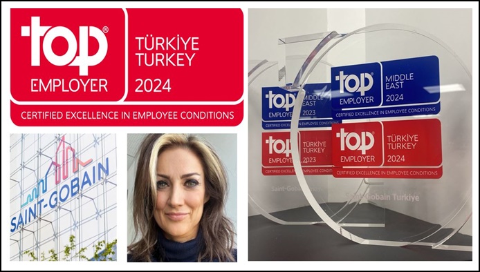 Saint-Gobain Türkiye, üst üste 7’nci kez En İyi İşveren Ödülü’nü aldı