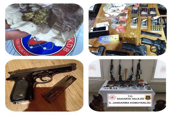 Sakarya'da uyuşturucu operasyonu