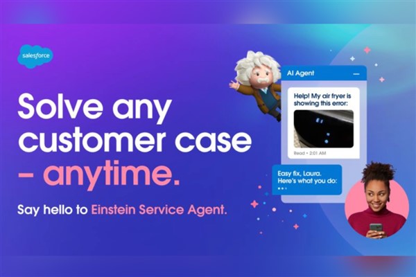 Salesforce'un otonom yapay zeka müşteri temsilcisi ‘Einstein Service Agent’ ile tanışın