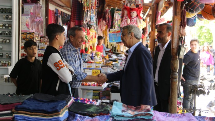 Sancar’dan Urfa’da seçim ziyaretleri