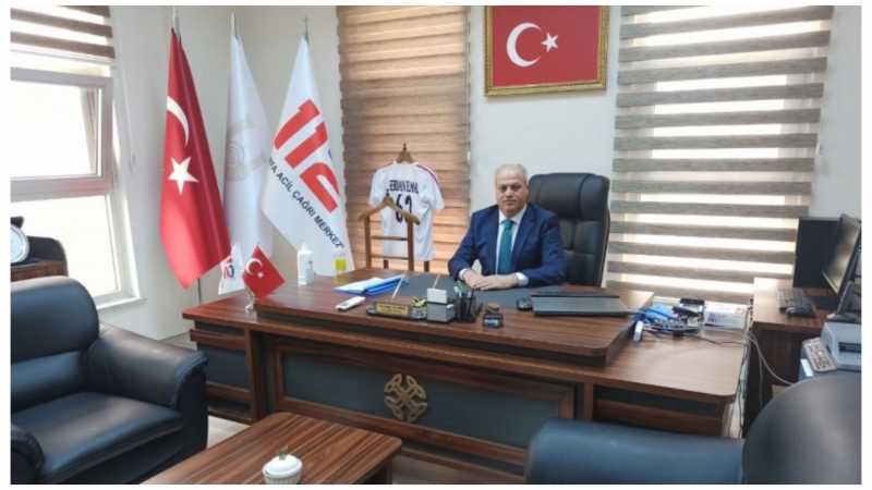 Şanlıurfa 112 Acil Çağrı Merkezi Müdürlüğü'ne Elmas atandı! Bugün göreve başladı