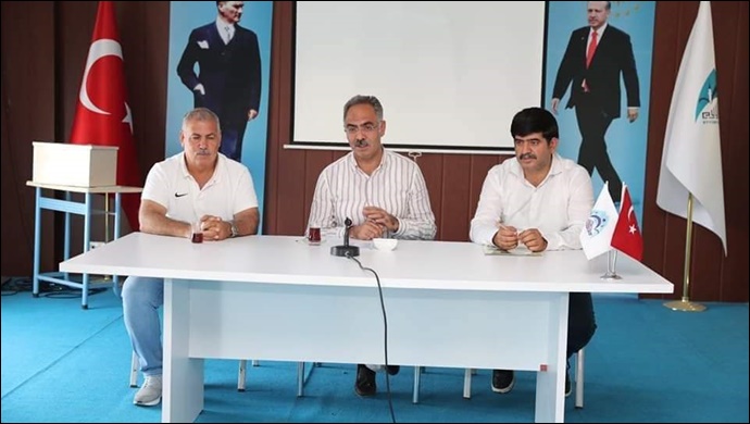 Şanlıurfa ASKF'den Başkan Kuş'a Ziyaret