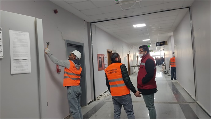 Şanlıurfa Büyükşehir'den Adıyaman Valiliğinde Bakım ve Onarım Çalışması
