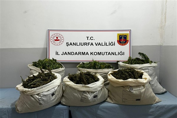 Şanlıurfa'da 65 kilo uyuşturucu ele geçirildi