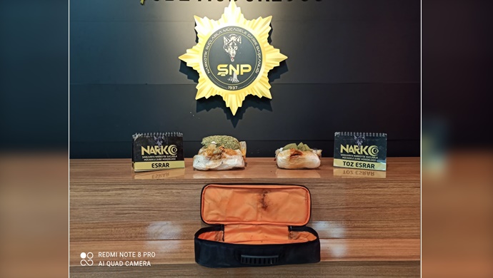 Şanlıurfa 'da durdurulan otomobilde uyuşturucu ele geçirildi